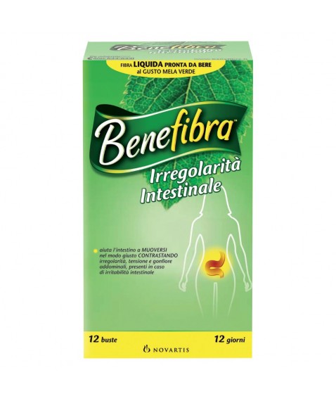 Benefibra Liquido 12 buste 60 ml Integratore di fibre