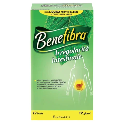 Benefibra Liquido 12 buste 60 ml Integratore di fibre