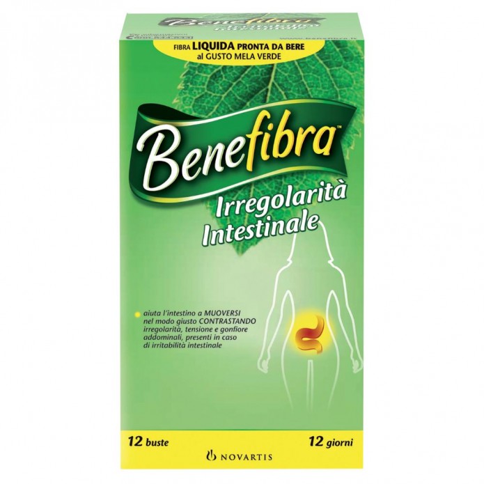 Benefibra Liquido 12 buste 60 ml Integratore di fibre