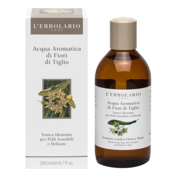 Acqua di Tiglio 200 ml - Acqua aromatica idratante per pelli delicate