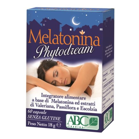 MELATONINA Phytodream Integratore che favorisce il sonno 60 compresse MELATONINA Phytodream Integratore che favorisce il sonno 60 compresse