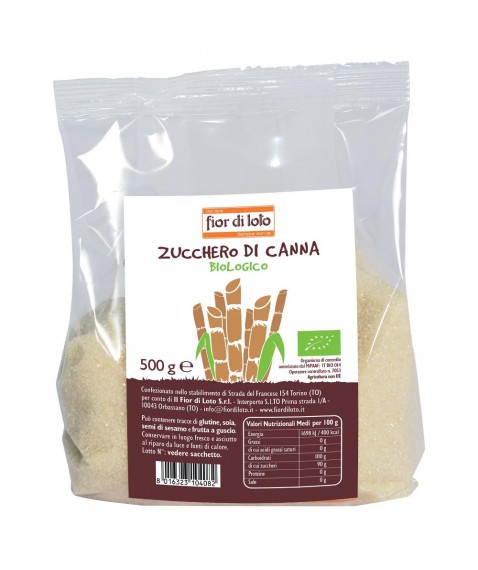 ZUCCHERO CANNA BIO 500GR FDL