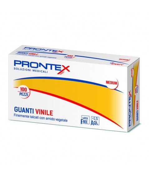 PRONTEX Guanti Vinile M 100pz