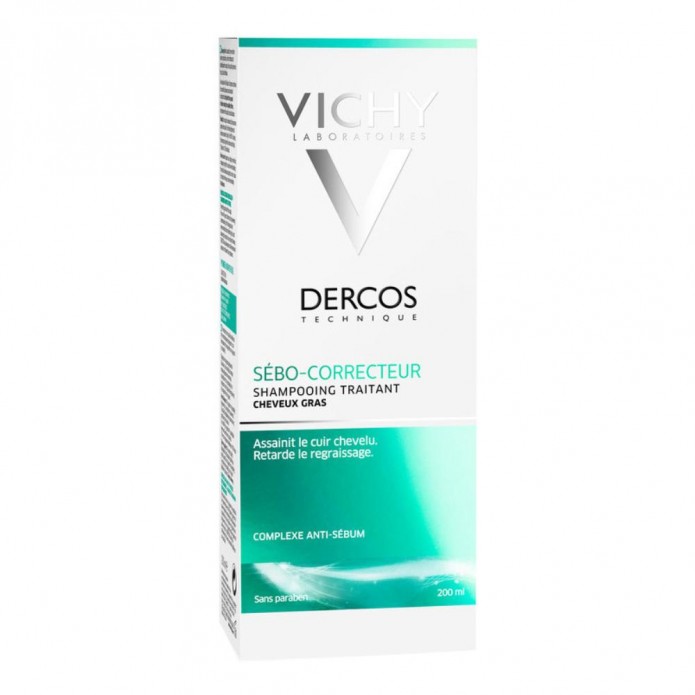 Vichy Dercos Sebo-Regolatore Shampoo Capelli Grassi 200 ml