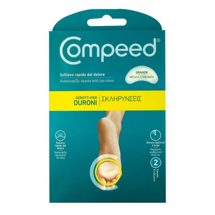 Compeed Cerotti per Duroni Grande 2 Pezzi