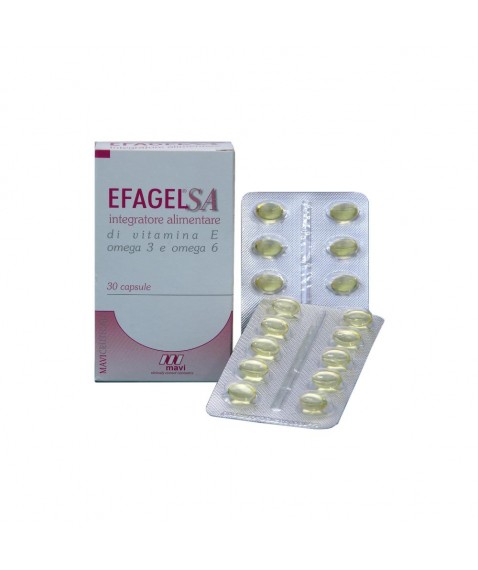 EFAGEL SA Integratore 30 Cps