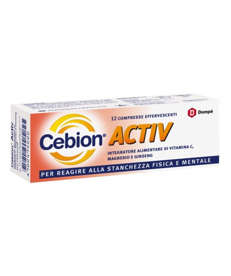 Cebion Activ 12 Compresse Effervescenti