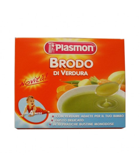 PLASMON Brodo Liquido 4x125ml