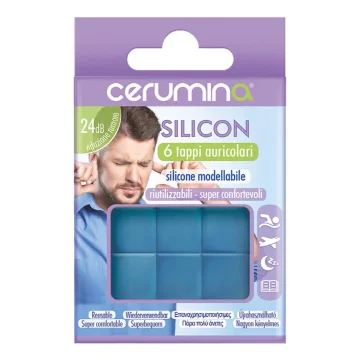 CERUMINA TAPPI AURIC SILIC 6PZ