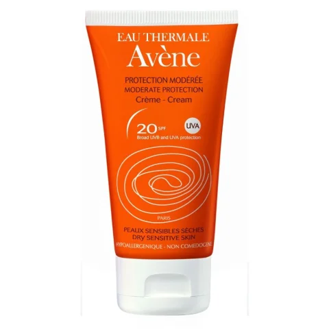 Avène Eau Thermale Solare Crema Viso SPF 20 Protezione Media 50 ml