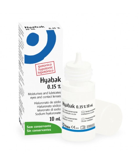 Hyabak Protector Soluzione Oftalmica 10 ml - Collirio idratante