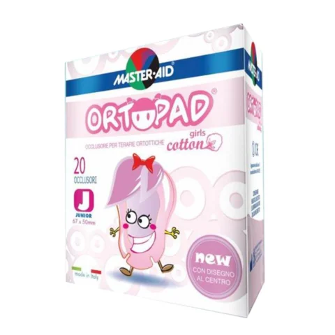 ORTOPAD CER OCUL GIRLS J 20P