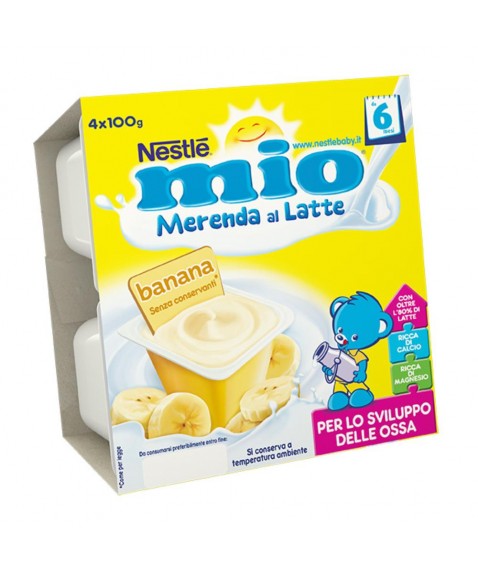 MIO Mer.Lattea Banana 4x100g