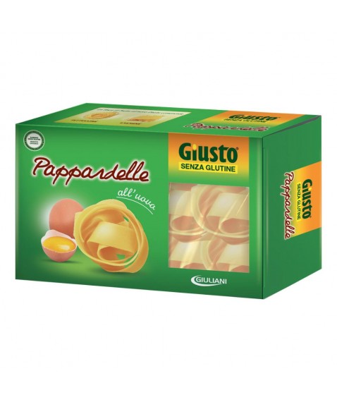 GIUSTO S/G Pasta Pappard.250g