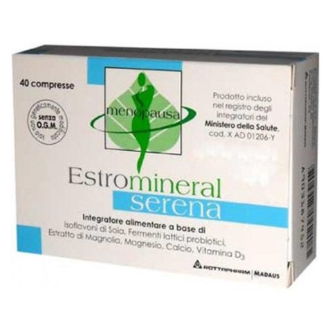 Estromineral Serena 40 compresse Integratore per la menopausa Estromineral Serena 40 compresse Integratore per la menopausa