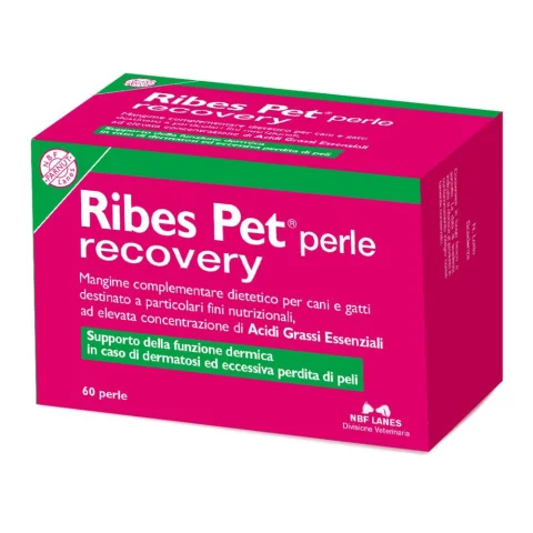 Ribes Pet recovery 60 perle Trrattamento delle dermatosi in cani e gatti