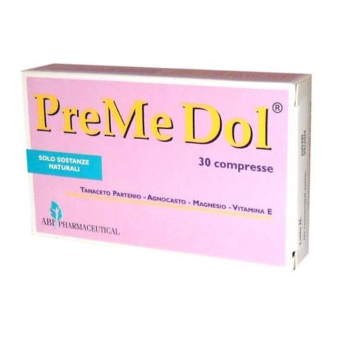 PreMeDol 30 Compresse 330 mg - Integratore alimentare per il periodo mestruale PreMeDol 30 Compresse 330 mg - Integratore alimentare per il periodo mestruale