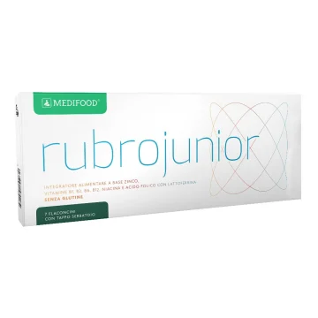 RUBROJUNIOR INTEGRATORE ALIMENTARE PER SISTEMA IMMUNITARIO 7 FLACONCINI