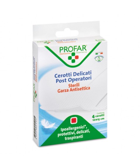 PROFAR MED POSTOP 10X15CM 4PZ