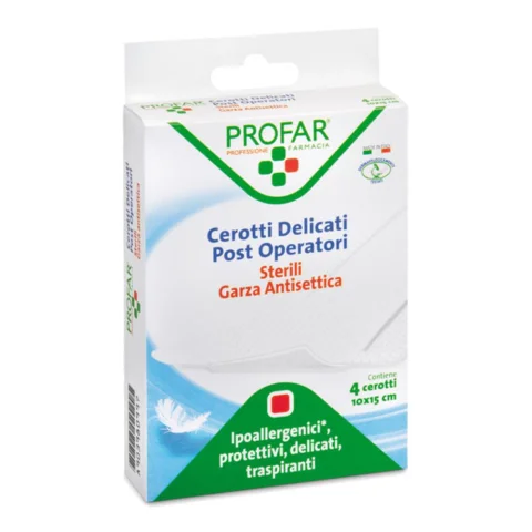 PROFAR MED POSTOP 10X15CM 4PZ