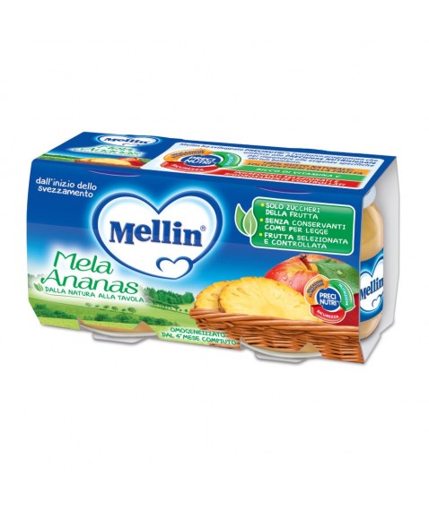 OMO MELLIN Mela+Ananas 2x100g