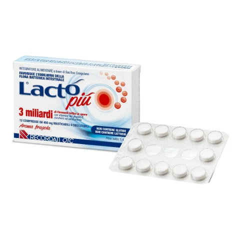 LACTO PIU'12 CPR 3MLD LACTO PIU'12 CPR 3MLD