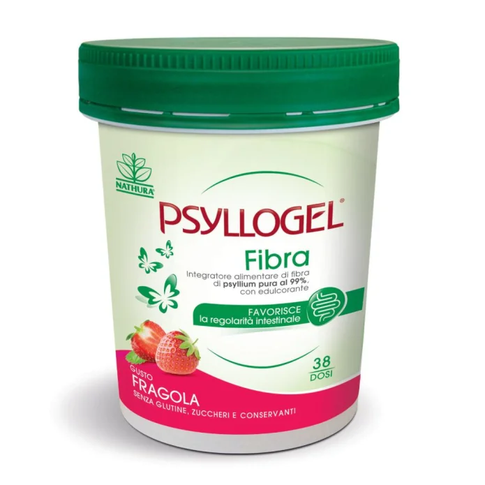 Psyllogel Fibra Gusto Fragola Polvere 170 Grammi