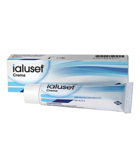 Ialuset Crema 25 Grammi - Acido Ialuronico Cicatrizzante