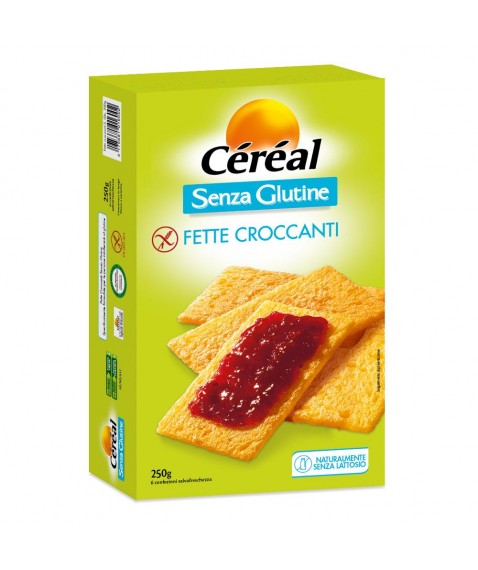 CEREAL FETTE CROC S/GLUT 250G