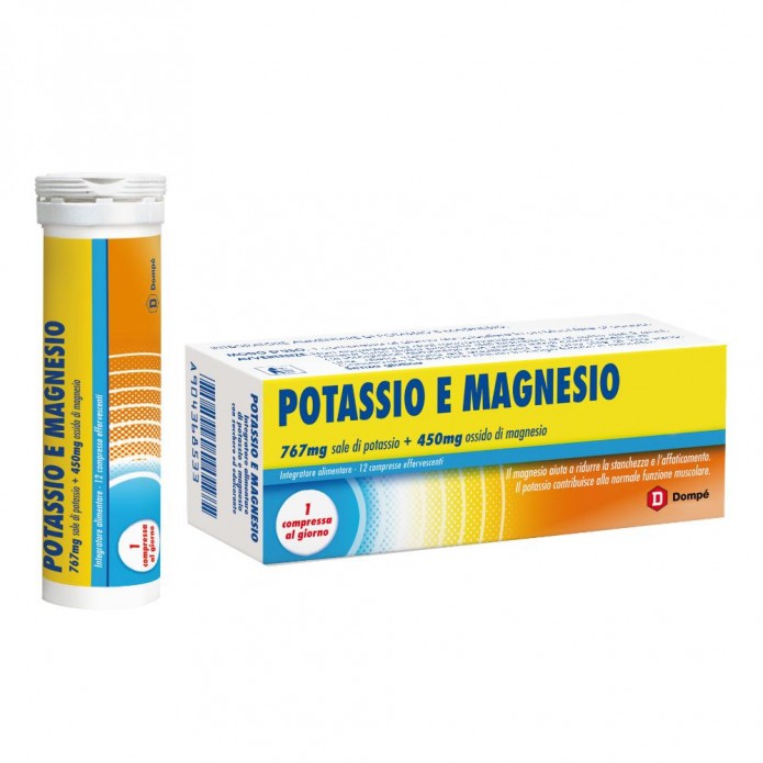 POTASSIO+MAGNESIO 12CPR
