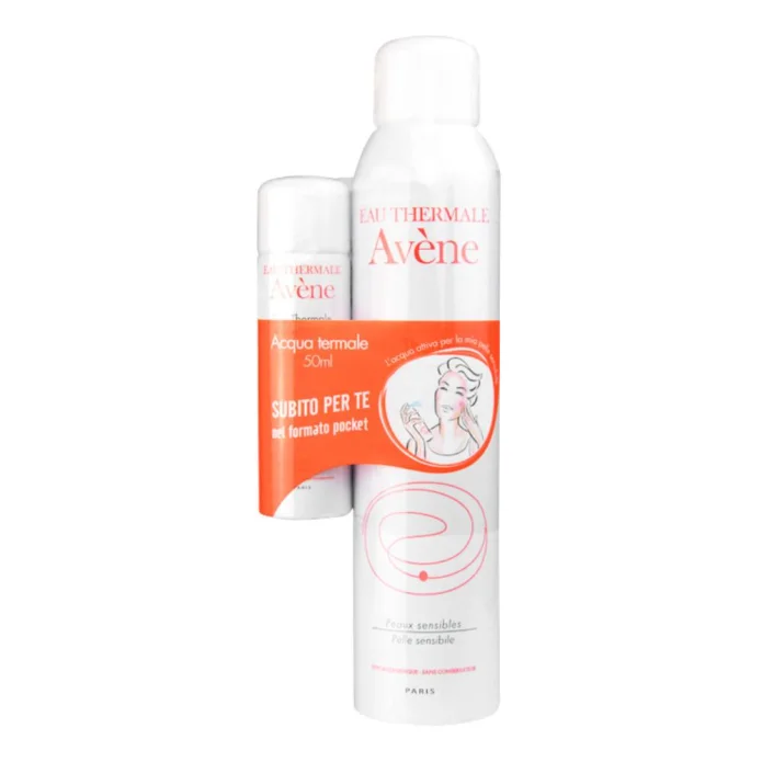 Av&egrave;ne Eau Thermale Spray 300 ml - Acqua termale per pelli sensibili con acqua termale 50 ml OMAGGIO