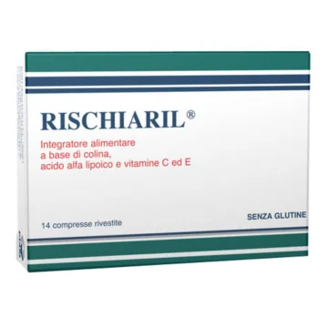 Rischiaril 14 Compresse Rivestite -  Integratore per attenzione  memoria e affaticamento psicofisico