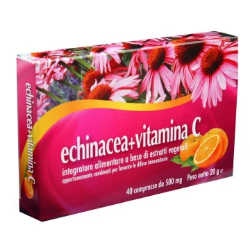 ECHINACEA+VIT.C 40 Cpr 500mg