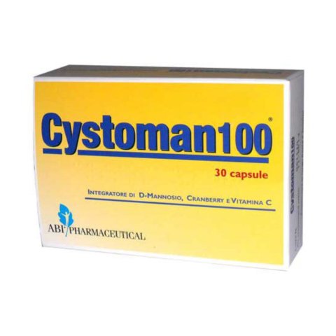 Cystoman 100 30 Capsule - Integratore alimentare per le cistiti Cystoman 100 30 Capsule - Integratore alimentare per le cistiti
