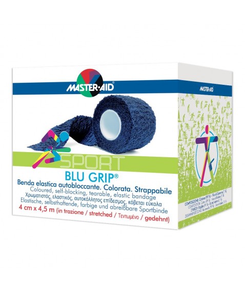 MASTER AID Sport Blu Grip4x4,5