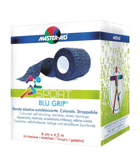 MASTER AID Sport Blu Grip6x4,5