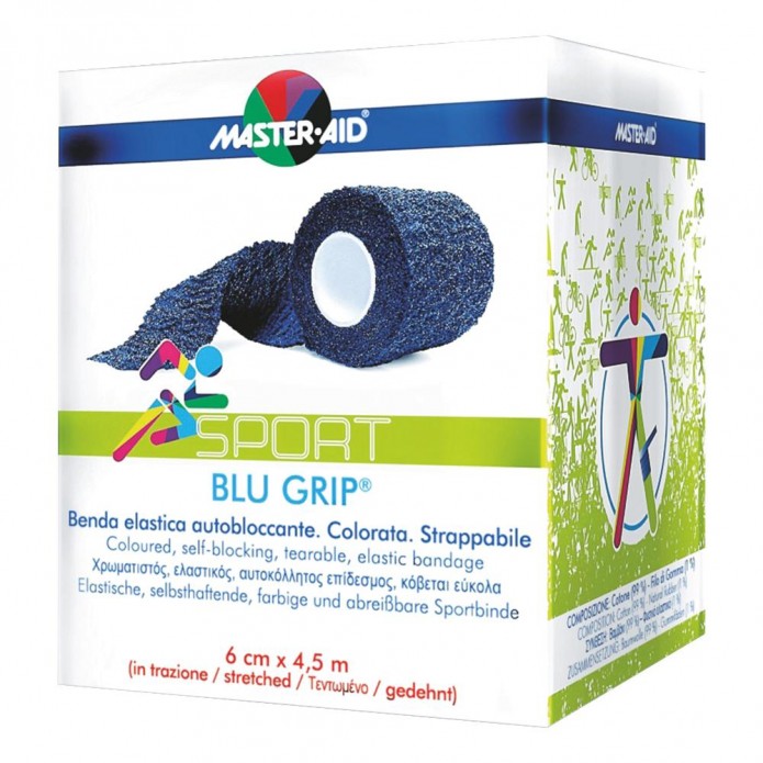 MASTER AID Sport Blu Grip6x4,5