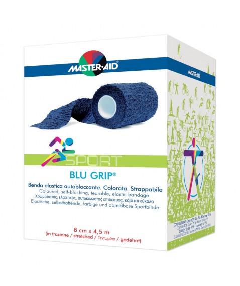 MASTER AID Sport Blu Grip8x4,5