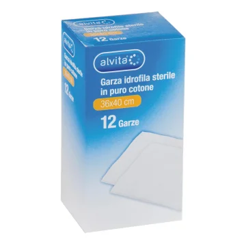 ALVITA GARZA STER 36X40CM 12PZ