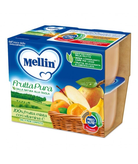 MELLIN FRUT PURAFRUTT MIS4X100