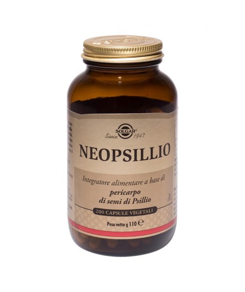 Solgar Neopsillio 200 Capsule Vegetali - Integratore intestinale 
