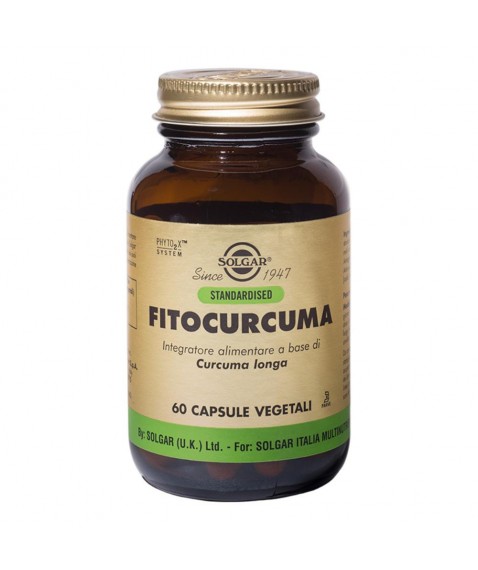 FITOCURCUMA 60CPSVEG SOLGAR