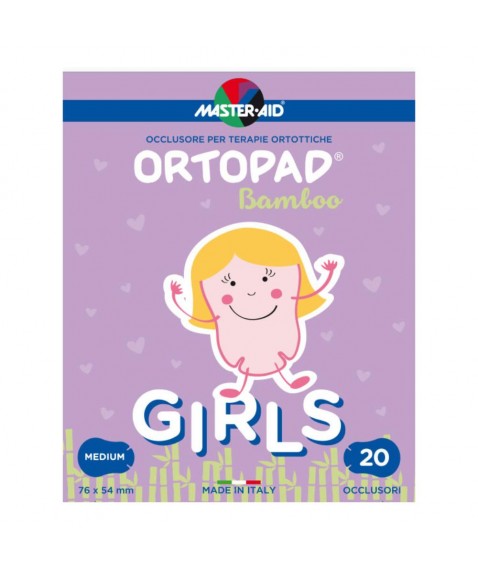 ORTOPAD CER OCUL GIRLS MED 20PZ