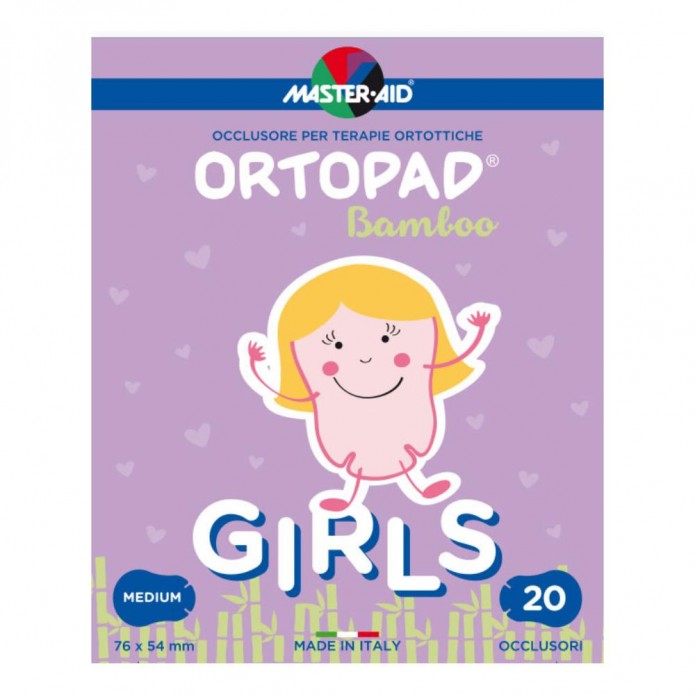 ORTOPAD CER OCUL GIRLS MED 20PZ