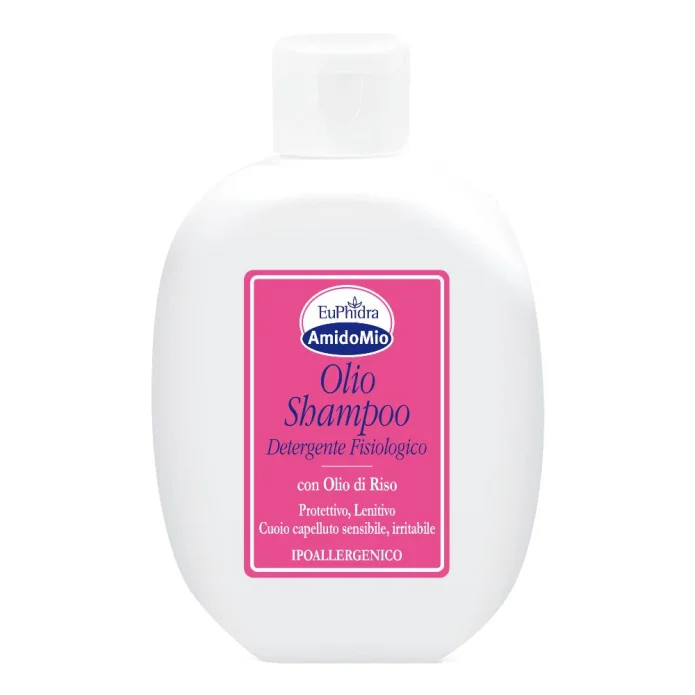 Euphidra Amidomio Olio Shampoo 200ml - Ristruttura e rinforza lo stelo del capello