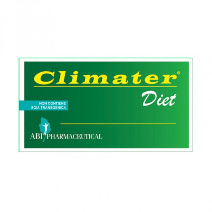 Climater Diet 20 Compresse - Integratore alimentare per gonfiore ritenzione idrica e lieve sovrappeso in menopausa