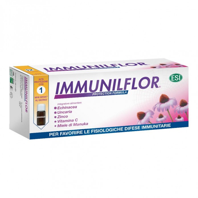 Esi Immunilflor 12 Mini Drink - Integratore Difese Immunitarie