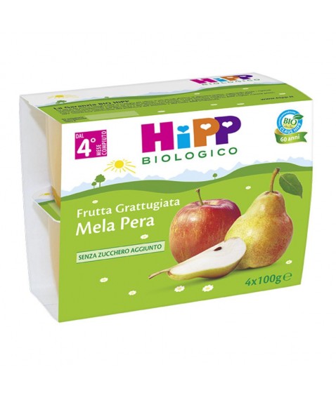 HIPP GRATTUGIA MELA PERA 4X100G