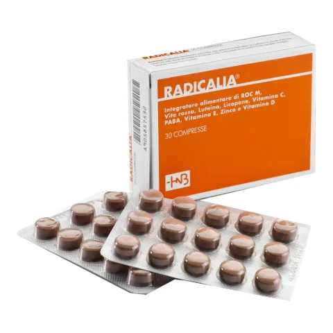 Radicalia 30 compresse - Integratore per proteggere dai danni dell'esposizione al sole