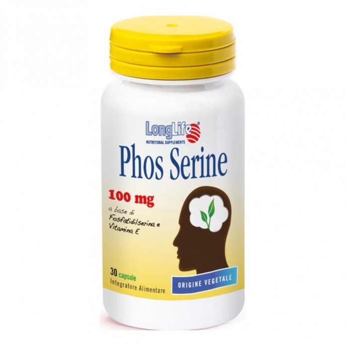 LONGLIFE PHOS SERINE 30 Cps